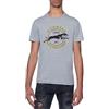 GUNMANTOR Richmond Greyhounds Lon Don 1897 Maglietta Grigio da Uomo a Maniche Corte Girocollo T-Shirt Grey Mens