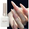 PIWINE Jelly Nude - Smalto gel trasparente per unghie, colore rosa ghiaccio, colore traslucido, asciugatura UV o LED, per saloni di bellezza fai da te a casa, regalo per donne e ragazze, 15 ml