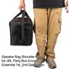 Per JBL Party Box 1 e 2 Borsa da Trasporto con Tracolla 44x30x8cm Nero