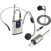 No di Microfono Lavalier UHF con Trasmettitore Bodypack per Lezioni, Intervi3907