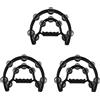 No 3X Compact Half Music Tamburello Percussioni Tamborine Drum J5T38914
