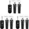 No 3X Adattatore UHF XLR Trasmettitore Microfono Ricevitore per Microfono Di2420