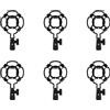 No 6X Microfono A Condensatore Professionale Universale Mic Shock Mount Holder2027