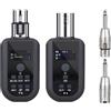 No SL-100 Microfono Trasmettitore Xlr Ricevitore Microfono UHF per Mixer Au8083
