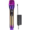 No Microfono Portatile A Doppio Canale per Streaming Karaoke con Ricevitore R8087