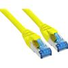 Inline Cavo di rete Patch InLine LAN, S/FTP (PiMf), Cat.6A (10Giga), 500MHz, guaina HalogenFree, CU (100% rame), 3m giallo [76803Y]