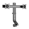 MACLEAN Supporto monitor Maclean MC-854 per 2 monitor 17-27'' 14kg VESA 75x75 100x100 [MC-854]