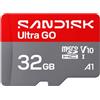 Sandisk 32GB Scheda microSDHC Sandisk Ultra Classe 10 120Mb-s Grigio Rosso [SDSQUGN-032G-GN6MN]