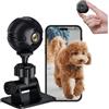 Candeon Telecamera Wifi Interno Senza Fili, Mini Telecamera Videocamera Sorveglianza Interno Esterno, 1080P HD Telecamera Di Sicurezza Con Rilevamento Del Movimento, Visione Notturna Ir per Auto/Casa/Bambini