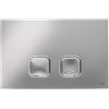 OLI Placca di Comando Plain Dual Cromo Lucido per Cassette WC ad Incasso OLI - OL0070827 Cromo Lucido