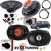 Jbl - no hertz Kit 6 Casse Altoparlanti JBL Ant+Post per Mini One Cooper Cabrio R50 R53