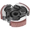 Keenso Pad frizione moto, pastiglia frizione 2,95 x 0,67 pollici con 3 molle per scooter ATV 2 tempi Mini Pocket Dirt Bike