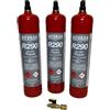 Tecno Cold | Gas Refrigerante R290 Propano in Bombola da 370g - Refrigerante Naturale per Climatizzatori e Frigoriferi - Alta Purezza - Bombola per Ricarica Impianti HVAC