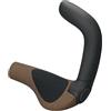 Ergon GP5 EVO - Manopole per bicicletta con manubrio integrato, Biokork, L