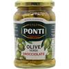 Olive Verdi Ponti Snocciolate gr 290 X12