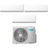 Hisense Condizionatore Climatizzatore Hisense Trial Split Inverter R-32 UNI HB 9000+9000+9000 BTU 3AMW62U4RJC WiFi Integrato 9+9+9