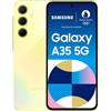 Samsung Galaxy A35 5G, Dual, 256GB 8GB Ram, Awesome Lemon - [Versione Tedesca, Spagnola, Francese, UK, Belga, Olandese, Danese, Finlandese, Norvegese, Svedese]