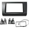 YuYue Electronic Mascherina autoradio per Suzuki Swift 2005-2010, 2 DIN, pannello per autoradio, DVD, stereo, CD, montaggio su cruscotto, kit di montaggio per montaggio su cruscotto, colore nero