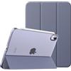 MoKo Custodia di protezione compatibile con New iPad Mini 6 8,3 2021, iPad Mini 6a generazione, custodia a tre persiane con supporto ultra sottile leggero [supporto ricarica wireless iPencil 2],