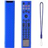 Smarbettiy HISENSE ERF6A66 - Cover in silicone flessibile per telecomando Hisense ERF6A66, antiscivolo, testurizzata, antiurto, presa migliorata, materiale lavabile, disponibile in vari colori (blu)