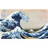 Pintoo Puzzle in plastica Pintoo 1000 pezzi Hokusai Wave UV LED Print H2444