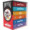 BICYCLE Disney Mickey & Friends Set Da Collezione Di Carte Da Gioco Bicycle 6 Mazzi