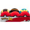 JAZWARES Peluche: Pokemon - PokeBall 12cm Assortito 6pz Peluche