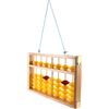 No 2X 7 Colonne Antiscivolo Appeso Nel Legno Abaco Cinese Strumento Educativo 6769