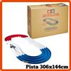 Tamiya mini 4wd kit pista circuito tt03 ovale con ponte 3 corsie accessori 94892