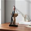 Statuetta Snooker Dettagli Realistici Figurina di Biliardo Finitura Liscia