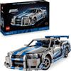 LEGO Technic Auto Nissan Skyline GTR R34 2 Fast 2 Furious Modellino da Costr...