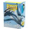 Dragon Shield Opaco Doppio Maniche Sky Blu / Argento Standard 63x88mm 100 Pack