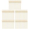SODIAL Kit per Creazione 50 , Catene con Moschettone Girevole per Porta3144