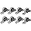 SODIAL 8PZ KP08 Cuscinetto Un Sfere Montato Su Cuscino (Diametro Foro 8mm) Cuscine5572
