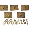 SODIAL Set di Carta e Buste Vintage, Include Carta da Lettere, Buste, Accessori Vi5412