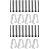 No 3X(40 Punte/Punte per Penna per 2 Pennini per Pennarelli Stilo Plus con Pu8055