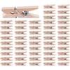 SODIAL Clip per Mollette In Legno per Mollette 25Cm 400PZ B3Y37657