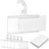 SODIAL Porta Cartellino Prezzo con Carta Formato 76x35mm 50 Set S1I12026