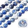 Beebeecraft 90~100Pcs 8mm Naturale Blu Sodalite Perline Rotonde Allentate della Pietra Preziosa Perline Energy Stone per La Collana del Braccialetto Monili Che Fanno