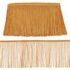 OLYCRAFT 9.1M Of 6 Inch Fringe Trim Lace Nappa Champagne Chainette Fringe Trim Ribbon per Abito Da Ballo Latino Abbigliamento Fai Da Te Abbellimento Paralume E Decorazioni per Cuscini