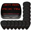 Dirty Riffs Dunlop Delrin Prime Grip - 12 plettri per chitarra, 0,96 mm, colore: nero