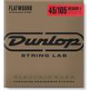 Jim Dunlop Dunlop Set di corde basse, Medium scale, 45 - 105, 4 corde