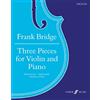 Faber Music Three Pieces for Violin and Piano: Score & Parts