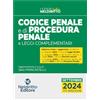 Neldiritto Editore Codice penale e di procedura penale 2024. Aggiornato alla Legge Nordio. Nuova ediz.