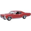 Oxford Diecast 1966 Pontiac GTO Montero Red 1/87 (HO) Scala Diecast Model Car 87PG66002