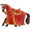 Bullyland 80768 Figure Figurine World - torneo Horse in Rosso