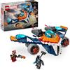 LEGO | Marvel Warbird di Rocket vs. Ronan, Astronave Giocattolo da Costruire per Bambini e Bambine da 8 Anni in su, Set Guardiani della Galassia, Regalo da Supereroi per Ragazzi e Ragazze 76278
