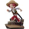 Megahouse, Figura di azione Shanks Run! Run! Run! One Piece, G.E.M. Serie 12 cm MH840241 Multicolore, Figura Collezionabile, Ottima per i Fanatici degli Anime