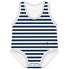 Jbimbi J-bimbi Body 0-36 Mesi Estate Cotone Bio Righe Blu E Bianche 1 Pezzo
