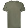 Fruit of the Loom - T-shirt Super Premium Olive Medium